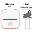 Phomemo Green, Pink, White Printer