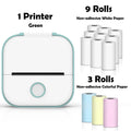 Phomemo T02 Mini Thermal Printer Wireless Mini Pocket Printer, Adhesive Sticker Printer for DIY, Journal, Student Birthday Gift